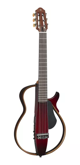 Guitarra criolla clásica Yamaha SLG200N para diestros crimson red burst