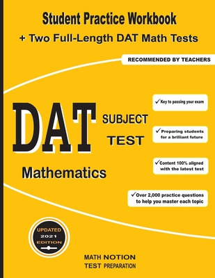 Libro Dat Subject Test Mathematics: Student Practice Work...