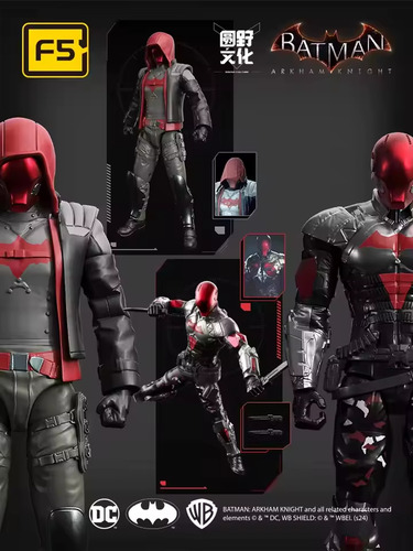 Figuras Armables 6 Pzas Batman Arkham Knight 11 Cm Original