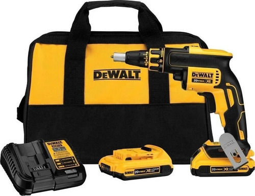 Atornillador Drywall Batería 20v Sin Carbones Dewalt Dcf620