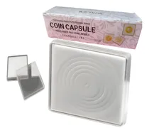 Comprar Capsulas De Monedas Cuadradas Acrílicas 40mm De Caja De 20 U