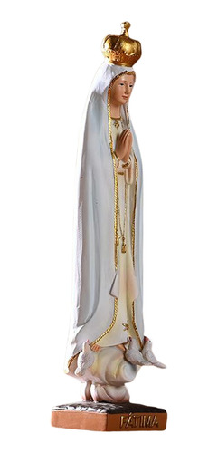 Exquisita Figura De Estatua De La Virgen María, Escultura