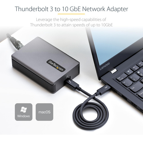 Adaptador Thunderbolt 3 A Ethernet Startech.com 10 Gbe 10 G