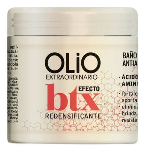 Baño De Crema Antiage Btx Olio Redensificante 200g