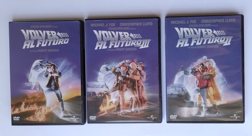 Dvd  Volver Al Futuro. Trilogia- Usado- Impecable