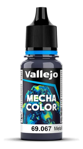 Vallejo Pintura Mecha Color Metallic Blue 17 Ml Macrotec