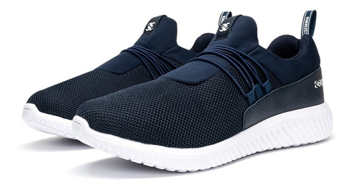 Imagen 2 de 6 de Tenis Azul Marino Hombre Marca 360 Modelo Jake