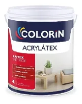 Comprar Pintura Latex Antihongo Interior Acrylatex 4 L Colorin Acabado Mate Color Blanco