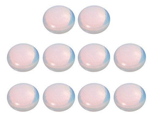 Perlas De Cristal Natural Vintage, 10 Unidades