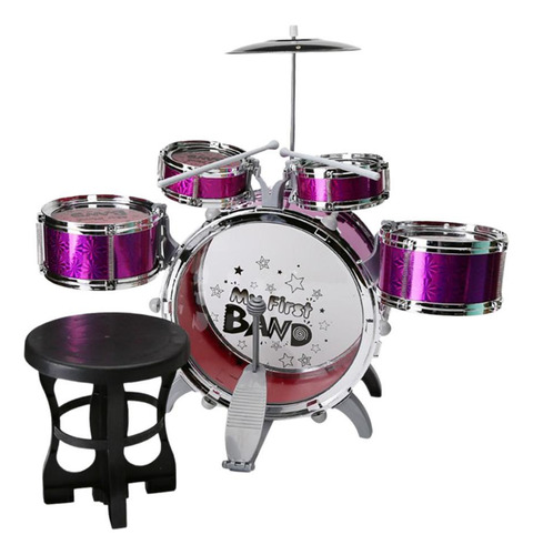 Juego De Batería De Jazz Para Niños, Instrumento De