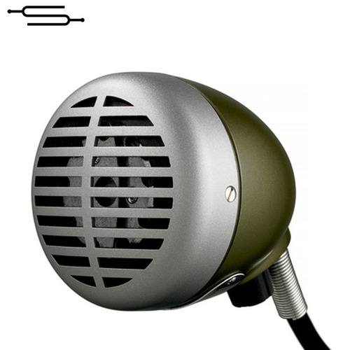 Shure 520dx Microfono P/armonica,vintage Serie, C/cable D