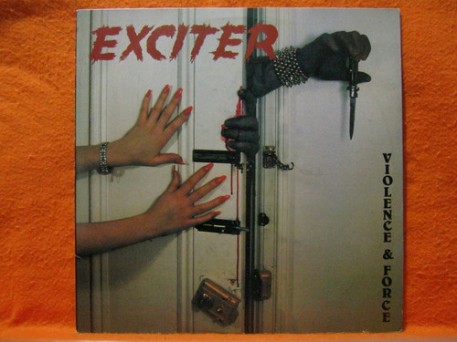 Exciter Violence And Force - Lp Disco De Vinil Com Encarte