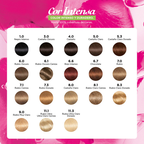 Garnier Cor Intensa Tintura Tono 7.0 Rubio