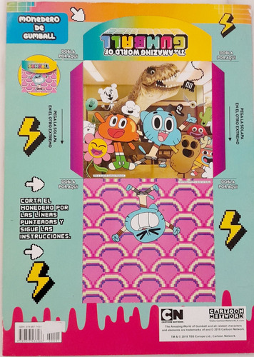 Revista Gumball Original Cartoon Network (Usado)