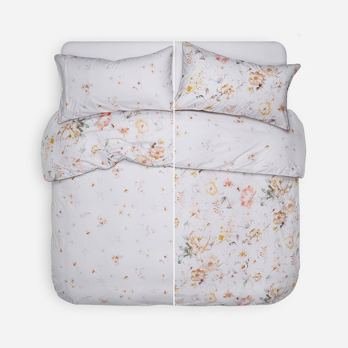 Funda Plumón Algodón Timeles Print Triberg Floral Súper King