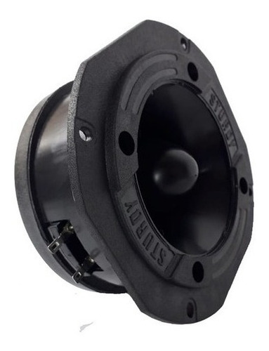 Super Tweeter Sturdy Bass 120w Rms 8 Ohms Preto E Cromado