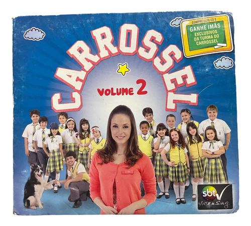 Cd Carrossel Volume 2 Com Ímã De Geladeira Original (Usado)
