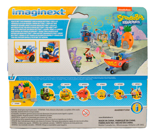 Lancha De Bob Esponja Spongebob Imaginext Fisher Price