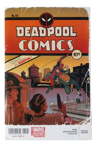 La Boda De Deadpool #14 Portada Variante Edit. Televisa