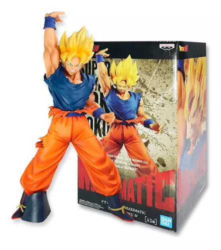 Goku Super Saiyajin 4 Boneco Colecionável em PVC