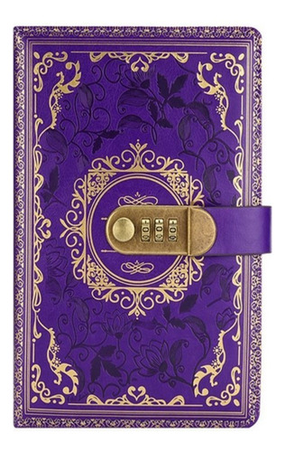 Mb Cuaderno Tipo Diario Combination Lock, Tamaño A5, Con