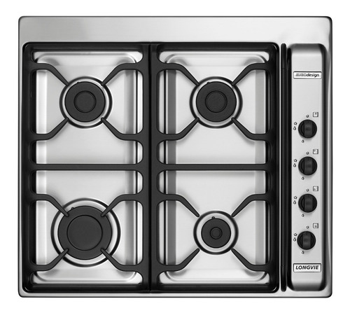 Imagen 3 de 4 de Combo12 Longvie Horno He1900xf + Anafe A6600xf