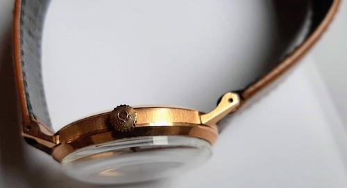 Relógio De Pulso Omega 1950 Ouro Maciço 18 Corda Original