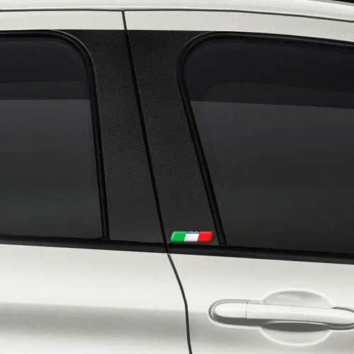 Imagem 3 de 7 de Kit Adesivos Emblema Escudo Placa Coluna Itália Resinados