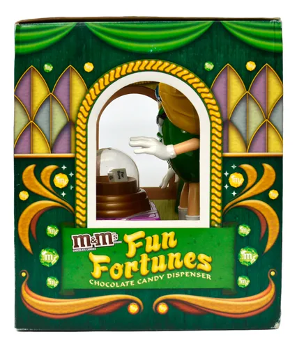 Dispensador M&m Madame Green Fun Fortunes Edición Limitada