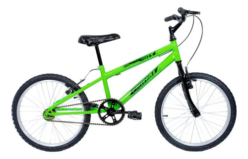 Bicicleta Aro 20 Mtb Boy Infantil Tridal Cor Verde