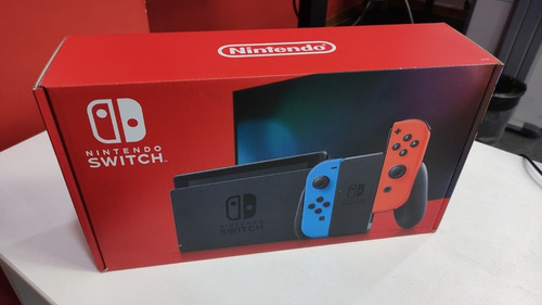 Nintendo Switch Neon Bateria Extendida - Nuevo Sellado