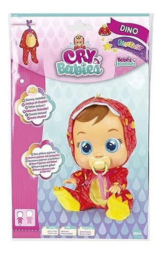 Imagen 5 de 6 de Pijama Ropa Muñeca Cry Babies Dragón