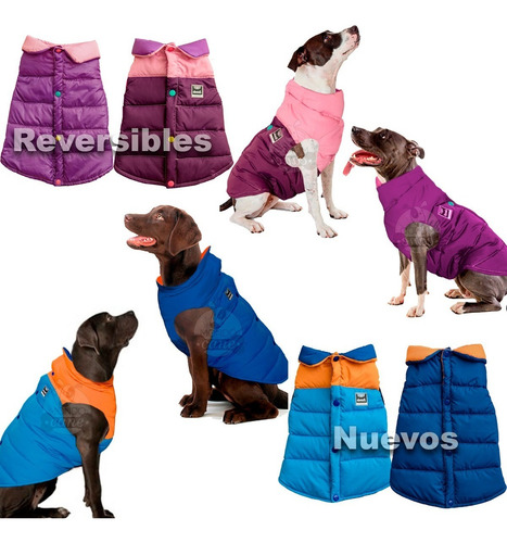 Chalecos Abrigos Ropa Perros Grandes Reversibles. Nuevos !!!