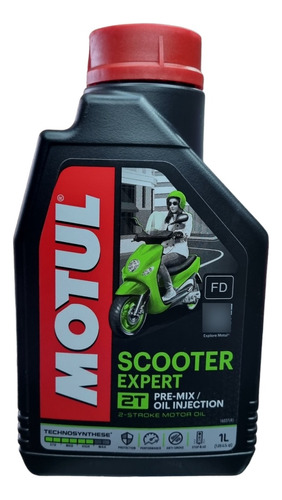 Aceite Motul 2t Scooter Expert 1 L