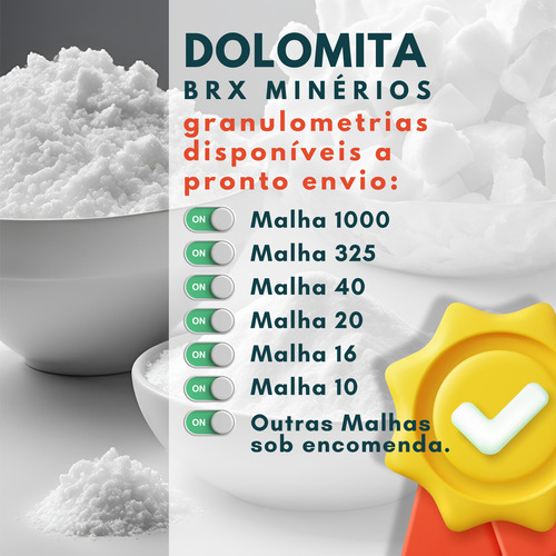 5kg Dolomita 10 Granilha Grafiato Parede Textura Argamassa