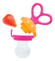 Comprar Chupeta Alimentadora Sugador Porta Frutinha Buba Silicone Cor Rosa Tamanho Da Chupeta Único