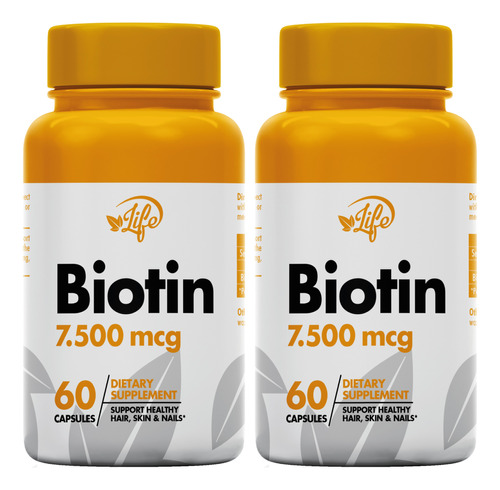 Biotin 7.500 Mcg - Unidad a $708