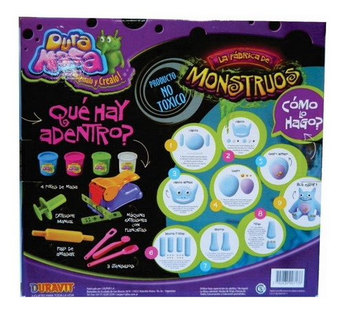 Imagen 3 de 5 de Dura Masa- La Fabrica De Monstruos - Duravit