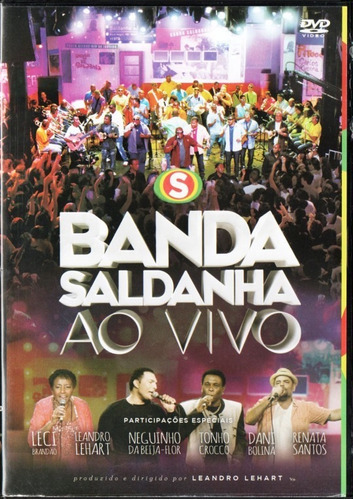 Banda Saldanha Dvd Ao Vivo Novo Original Lacrado
