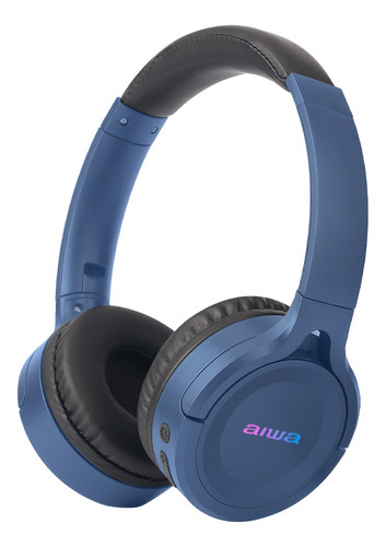 Auriculares On-ear Inalámbricos Bluetooth Awk17 Azules