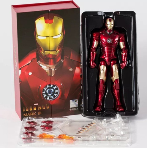 Iron Man Mk3 Zd Toys 18cm