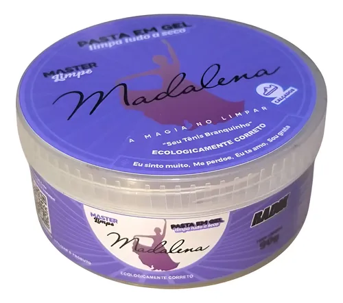 Pasta Mágica Madalena 90g - Limpa Tênis A Seco | MercadoLivre