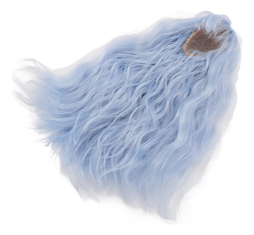Peruca De Reposição Blue Doll Wigs Wavy Wigs Soft High Tempe