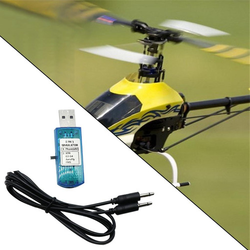 3 Simulador De De Plástico De 4 Ejes Usb 8 En 1 Avión De