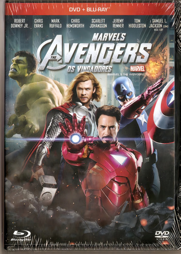 Dvd + Blu Ray - Marvels The Avengers (os Vingadores)