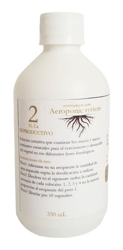 Imagen 3 de 7 de Nutrientes Fertilizantes Aeroponic System Floración X4 350ml