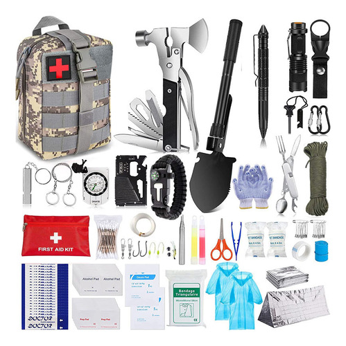 Kit De Emergencia Multifuncional Wilderness Survival Tools