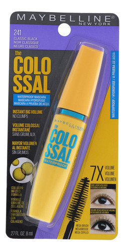 Máscara Impermeable The Colossal Volum Express De Maybelline