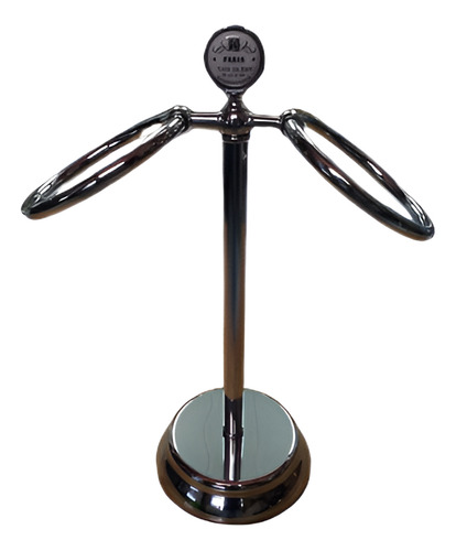 Toallero De Aros - Para Vanitory - Acero Y Cromo -