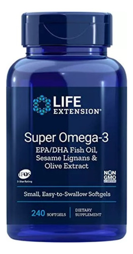 Omega-3 Life Extension 240 Cap 